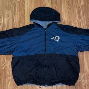 (OFFER) St Louis Rams Vintage Coat Jacket